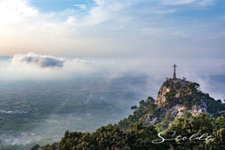 Nature and landscape photography clouds at San Salvador Mallorca