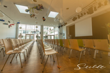 architecture photography of a school building interior