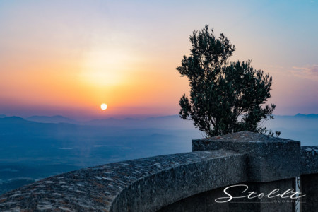 Nature and landscape photography sun going down on Mallorca